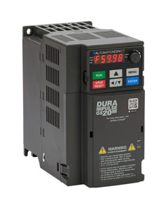 Frequency converter variable 1PH 200-240V 50/60Hz 2HP IP20